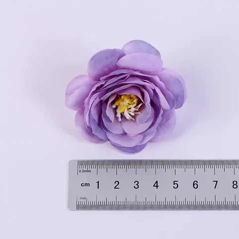 Artificial Silk Rose Flower Heads For Home Bedroom Decoration Wedding Photography Props Floral Craft Party Decor