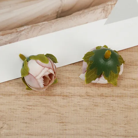Europäisch Retro Künstliche Rosenblüten DIY Handgemachte Seidenblumen Knospen Für Zuhause Hochzeit Party Blumen Dekor Zubehör