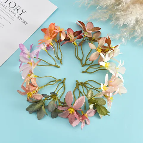Künstliche Seidenblumenköpfe DIY Handgemachte Bastelmaterialien Künstliche Blumen Für Heimdekoration Fotografie Requisiten Zubehör
