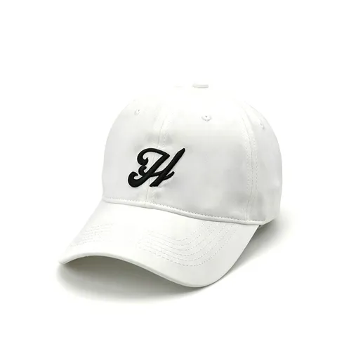 Lässige Baumwolle Bestickte Buchstaben Baseballkappe Verstellbare Weiche Krone Sonnenhut Gebogener Schirm Mode Sportkappe Für Herren Damen