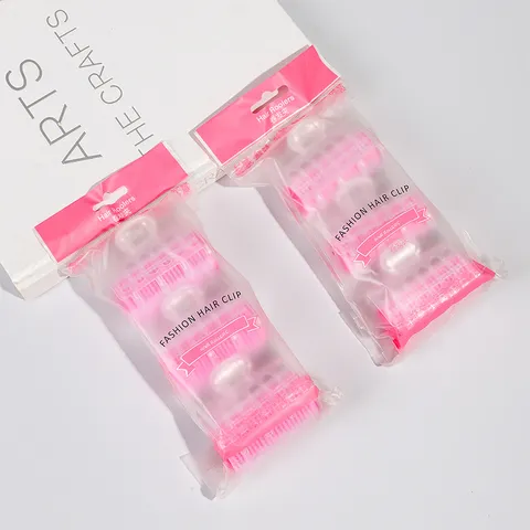 Nylon Plastic Hair Rollers Self Adhesive Bangs Hair Curler Clips Portable Hair Styling Tools Set For Women Daily Use