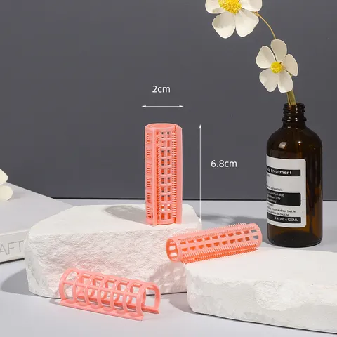 Plastic Hair Rollers Self Grip Hair Curlers With Teeth Hair Styling Tool For Bangs Volume Hair Care Accessories