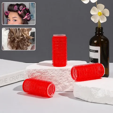 Magic Hair Rollers Self Grip Hair Curlers Plastic Nylon Hair Styling Tools For Bangs Women Hairdressing