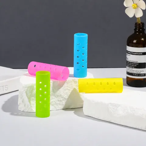 Plastic Hair Rollers Hollow Hair Curlers With Pins For Bangs Styling Hair Care Tools DIY Salon Accessories