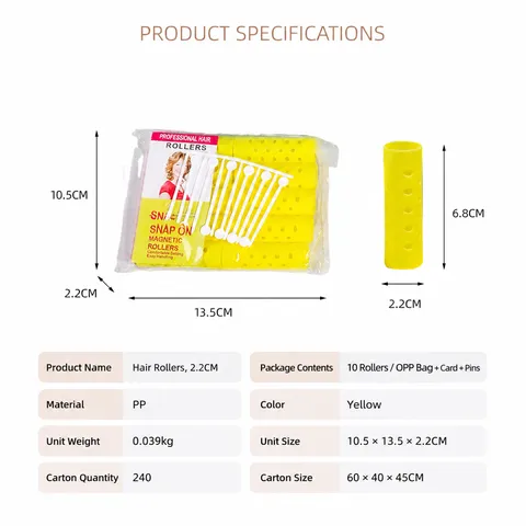 Plastic Hair Rollers Hollow Hair Curlers With Pins For Bangs Styling Hair Care Tools DIY Salon Accessories