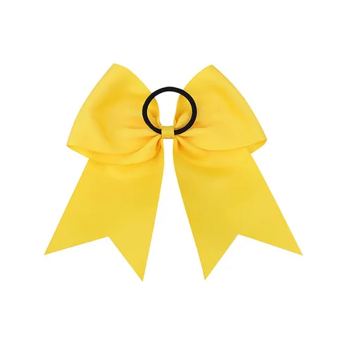 Grosgrain Ribbon Large Bowknot Hair Scrunchies Elastic Hair Bands Minimalist Ponytail Holders Headwear For Kids Girls Daily Party Accessories