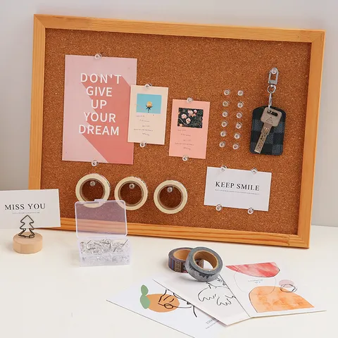 Transparent Plastic Push Pins Thumbtacks Clear Head With Steel Point For Cork Board Office School Message Notes Hanging