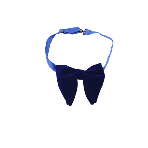 Farfallino in Velluto da Uomo Stile Britannico Elegante Matrimonio Sposo Papillon Grande Taglia Festa Formale Accessori Moda