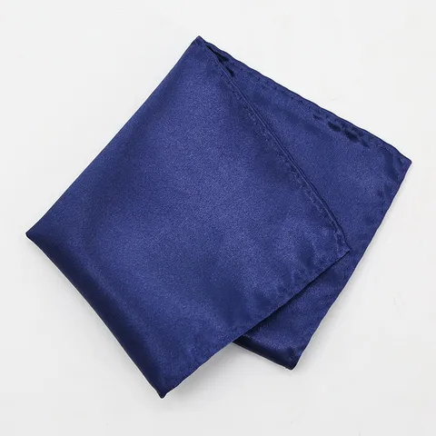 Heren Effen Borstzakje Polyesterzijde Pak Zakdoek Casual Zakelijk Smoking Taschijf Accessoire