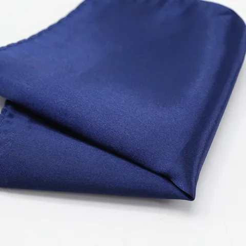 Heren Effen Borstzakje Polyesterzijde Pak Zakdoek Casual Zakelijk Smoking Taschijf Accessoire