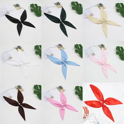Pajarita de Uniforme JK de Estilo Japonés Accesorios de Cuello de Marinero Moda Mujer Poliéster Ropa Decorativa para el Cuello