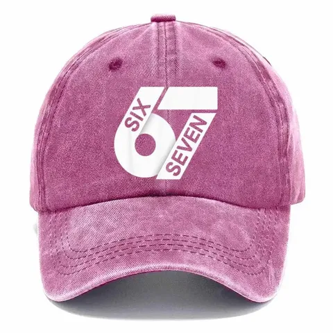 Cappellino da Baseball in Cotone Lavato Vintage Unisex Lettera Stampata Distressed Tesa Curva Protezione Solare Sport All'Aperto