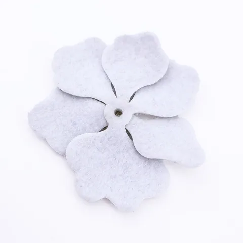 Rhinestone Flower Shoe Clip Clothing Accessory DIY Crystal Floral Patch Non-Woven Fabric Applique Fashion Craft