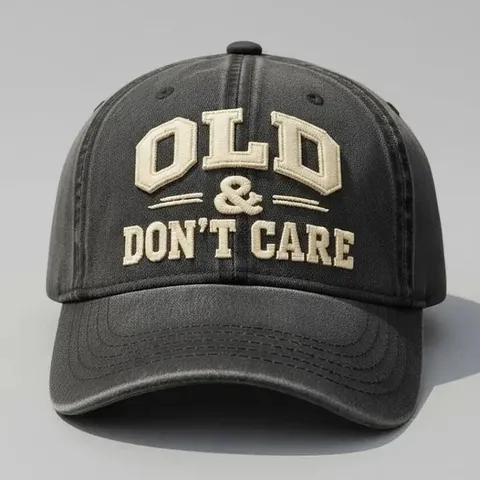 Cappello da Baseball in Cotone Lavato Unisex Vintage Invecchiato Regolabile Cappello da Babbo Protezione Solare Esterna