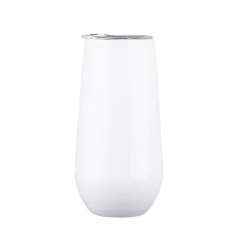 6oz Stainless Steel Vacuum Insulated Egg-Shaped Cup Portable Double Wall Beer Juice Coffee Mug With Lid For Home Car Office
