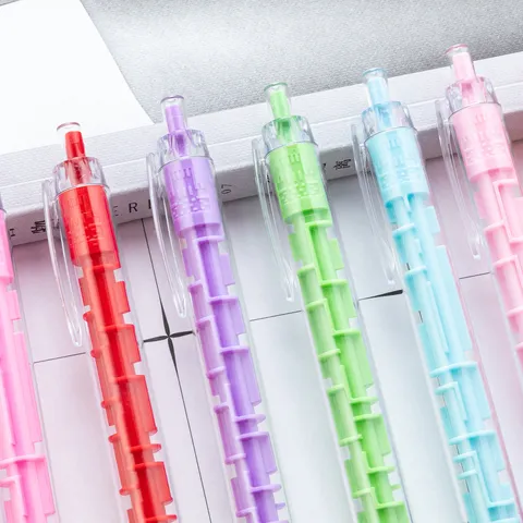 Novelty Maze Ballpoint Pen Creative Puzzle Decompression Student Stationery Colorful Transparent Plastic Ball Pen Office Supplies