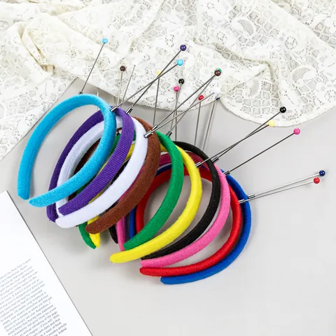 Kreative DIY Perlen Haarreif Stoff Haarring Party Kopfbedeckung Bunte Antenne Haarschmuck Für Damen Herren