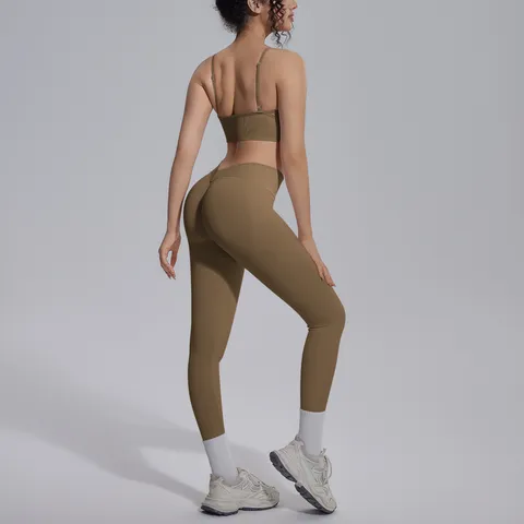 Women Seamless Yoga Top Breathable High Elastic Workout Clothing Solid Color Sports Fitness Top For Gym Running Yoga