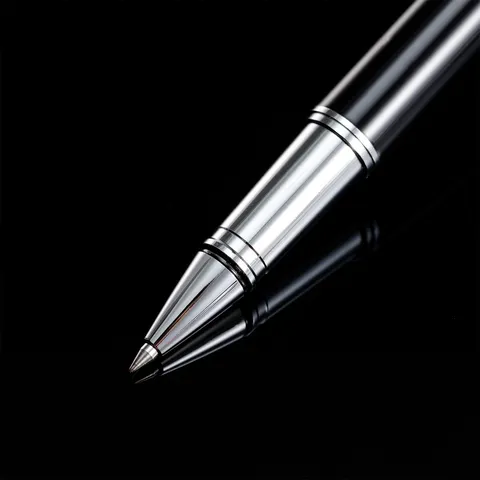 Bolígrafo de Metal de Negocios Oficina Firma Papelería Regalo Bolígrafo Con Clip Y Tinta Negra