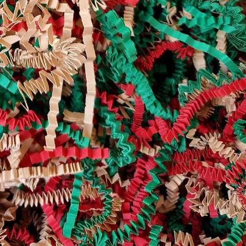 Bandes de Papier Froissé Pour Remplissage de Boîte Cadeau Or Noël Papier Raffia Matériau de Remplissage Pour Boîte de Bonbons Décor