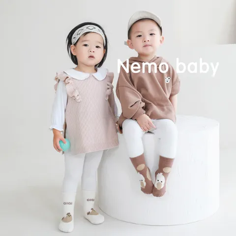Infant Toddler Crew Socks Cute Cartoon Non Slip Cotton Baby Socks Kids Warm Floor Socks Daily Apparel Accessories