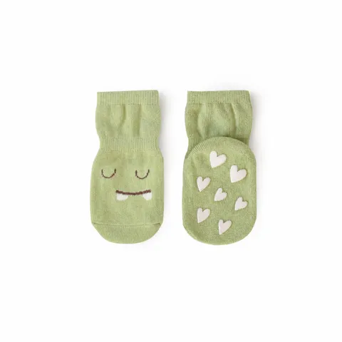 Säugling Kleinkind Anti-Rutsch Socken Atmungsaktive Gekämmte Baumwolle Süße Cartoon Tier Frucht Babysocken Kinder Laufsocken