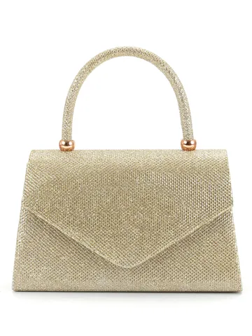 Sac de Soirée Plissé à Paillettes Scintillantes pour Femmes Pochette Enveloppe Élégante Sac à Main de Mariage pour Femmes