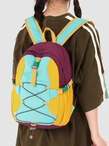 Outdoor Bergsteigen Reisen Farbblock Rucksack Lässig Wandern Tagesrucksack Für Damen