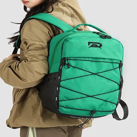 Large Capacity Outdoor Sports Backpack Casual Travel Bag For University Students Lightweight Nylon Luggage Backpack Schoolbag
