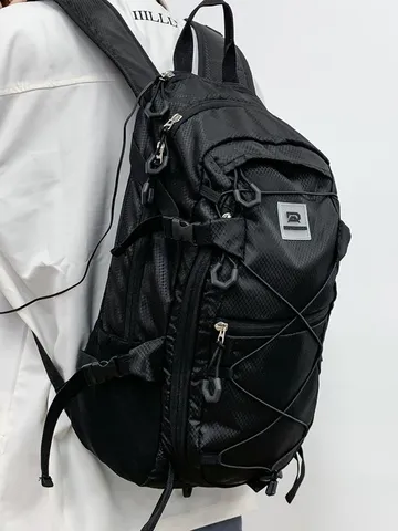 Unisex Große Kapazität Nylon Casual Reise Rucksack Leicht Outdoor Sport Bergsteigen Rucksack Schultasche