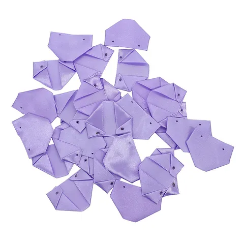Accesorios de Artesanía de Pétalos de Rosa de Cinta de Poliéster DIY Hecho a Mano Para Embalaje de Regalo Decoración de Fiesta de Bodas Suministros de Cintas