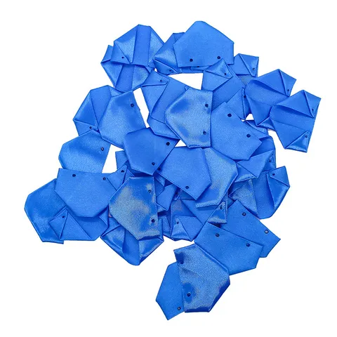 Accesorios de Artesanía de Pétalos de Rosa de Cinta de Poliéster DIY Hecho a Mano Para Embalaje de Regalo Decoración de Fiesta de Bodas Suministros de Cintas