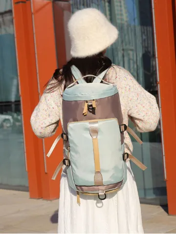 Große Kapazität Reisetasche Mit Unabhängigem Schuhfach Wasserdicht Trocken Nass Trennung Sport Fitness Rucksack Für Damen Herren Outdoor Tasche