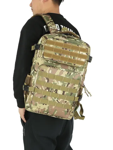 Waterproof Tactical Backpack Multifunctional Camouflage Military Rucksack For Outdoor Travel Hiking Sports