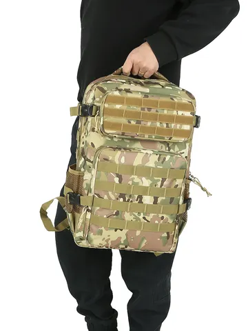 Waterproof Tactical Backpack Multifunctional Camouflage Military Rucksack For Outdoor Travel Hiking Sports