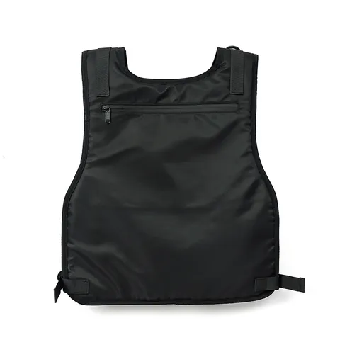 Tactical Chest Bag Vest Pack Wear Resistant Nylon Solid Color Splicing Adjustable Utility Pouches Outdoor Sports Traveling Daily Matching Backpack For Men Women