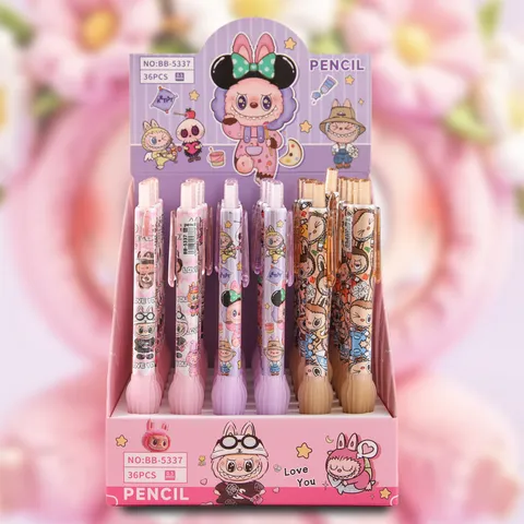 Süßer Cartoon Druckbleistift HB Schreibstift Schüler Schreibwaren Geschenk Schule Bürobedarf