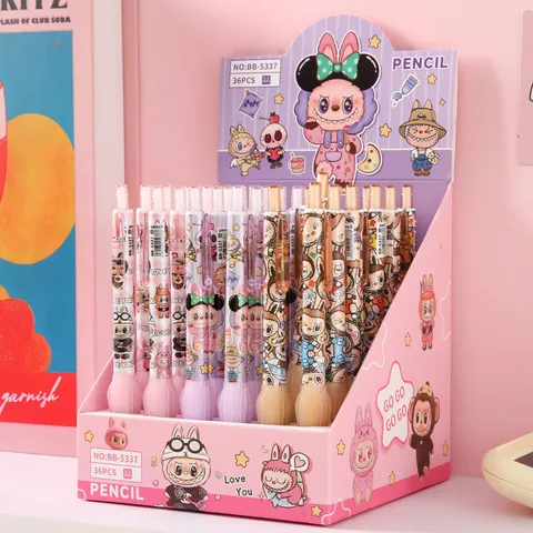 Süßer Cartoon Druckbleistift HB Schreibstift Schüler Schreibwaren Geschenk Schule Bürobedarf