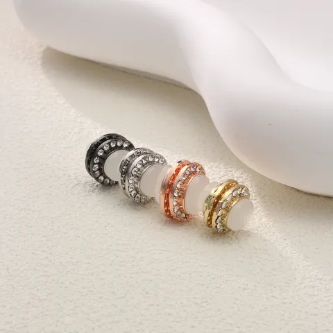 Oval Rhinestone Hijab Magnetic Pin Brooch Alloy Scarf Clip Muslim Head Scarf Fastener Jewelry Accessories For Women