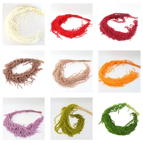 Natuurlijk Geconserveerde Amaranthus Droogbloemen Hangende Bloemstukken Voor Thuis Bruiloft Decor Botanische Weergave