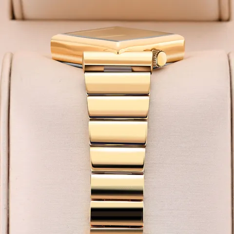 Reloj de Cuarzo con Esfera Cuadrada Pequeña Minimalista para Mujer Elegante Aleación Color Oro Plata Impermeable Moda Reloj de Pulsera Regalo