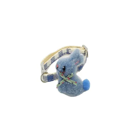 Schattig Ruitjes Klein Konijn Huisdieren Halsband Met Bel Strik Verstelbaar Pup Kat Ketting Mode Dieren Accessoires Sieraden