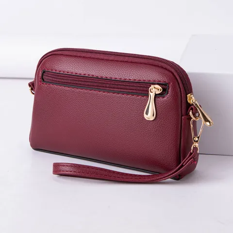 Damen PU-Leder Mini Umhängetasche Schlangenmuster Muscheltasche Modische Lässige Schulter Handytasche