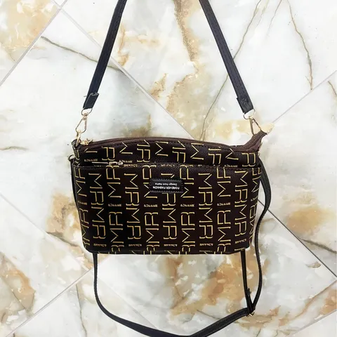 Women's Large Capacity Monogram Shoulder Bag Multi-layer Crossbody Tote PU Leather Vintage Fashion Handbag