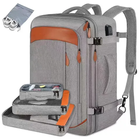 Business Reise Laptop Rucksack Für Herren Große Kapazität Wasserdicht Oxford Gewebe Rucksack Vielseitiger Lässig Daypack Für Arbeit Reise