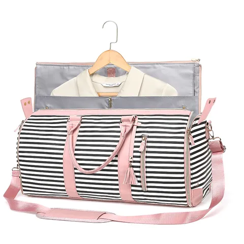 Multifunktionale Reisetasche Mit Großem Fassungsvermögen PU Leder Anzug Reisetasche Weekend Duffel Bag Mit Schultergurt Für Business Herren Damen