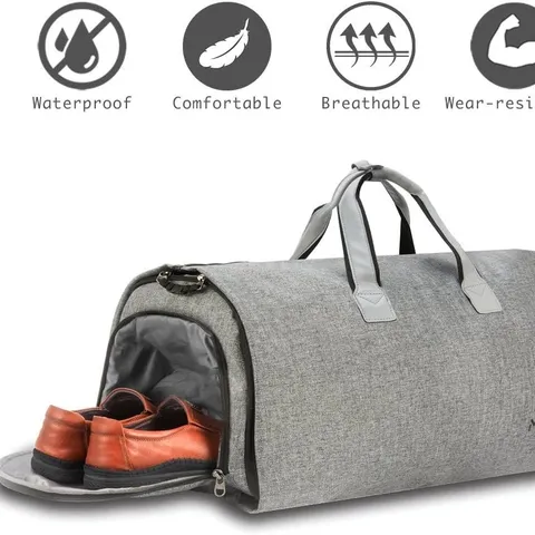 Reisetasche Mit Großer Kapazität Und Anzug-Aufbewahrung Multifunktionale Faltbare Business-Reisetasche Wasserdichte Oxford-Gewebe-Handtasche Mit Schuhfach
