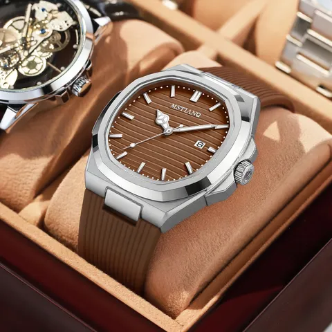 Herren Quarz Uhr Mode Silikon Armband Business Casual Wasserdicht Leuchtend Armbanduhr Männlich