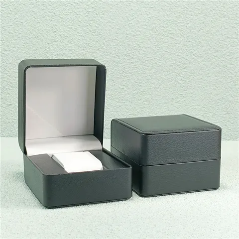 European Style Frosted Leather Watch Box Single Slot Mechanical Watch Storage Box Display Gift Packaging Box