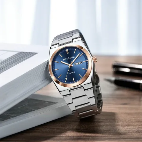 Herren Quarz Uhr Edelstahl Wasserdicht Business Lässige Armbanduhr Mit Doppelter Kalenderanzeige Armbanduhr Für Herren